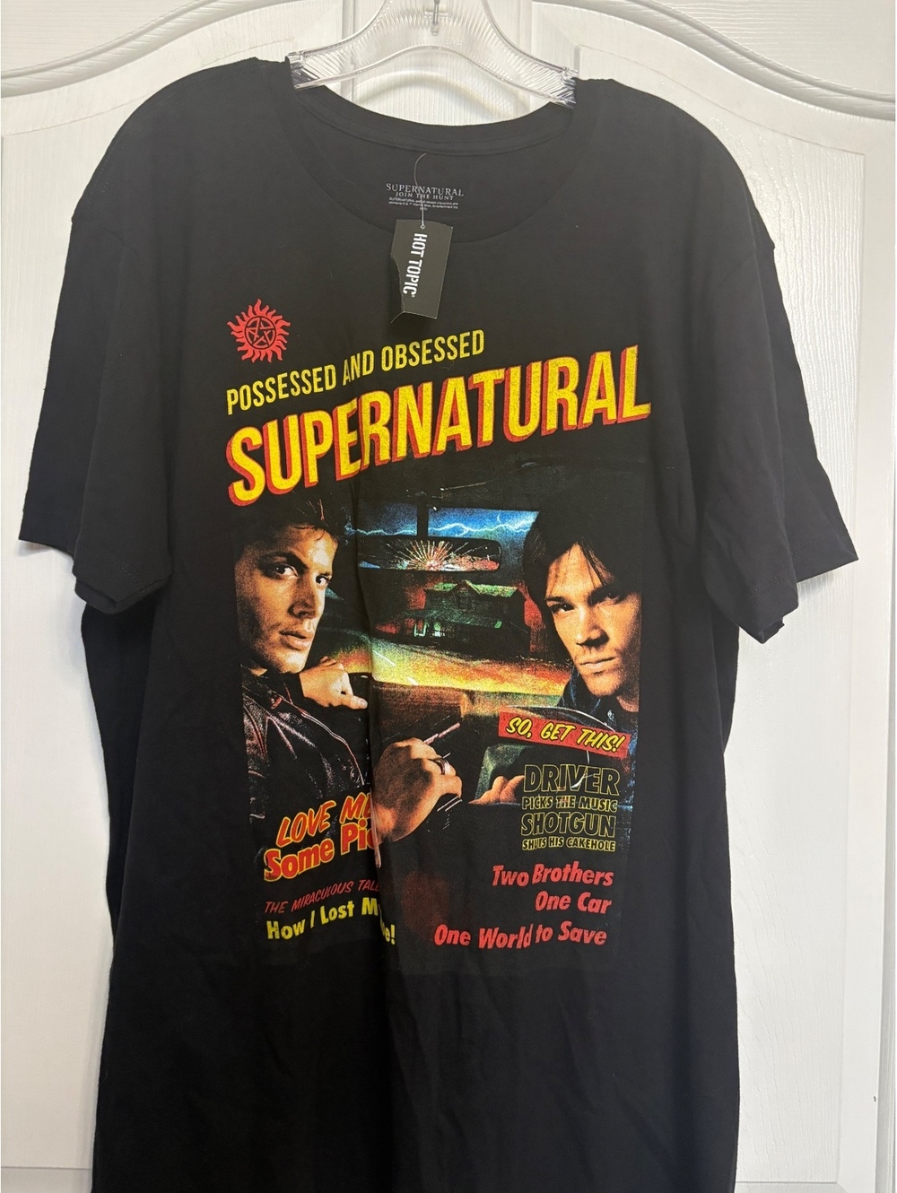 Possessed And Obsessed Supernatural XL Tshirt with tags